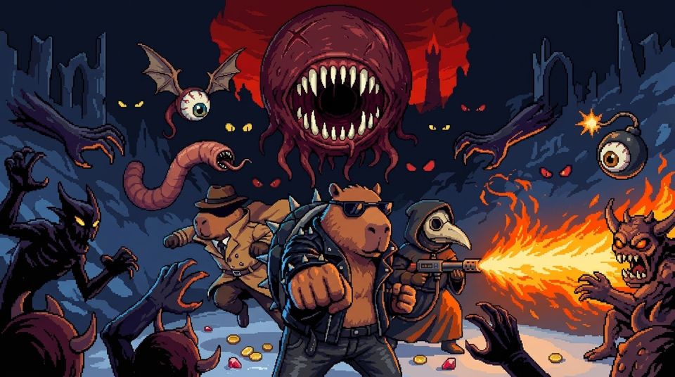 Capy of Gods key art